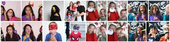 Kids party photo booth props Kids party photo booth props