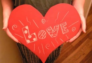 Heart shaped chalkboard photo booth prop Heart shaped chalkboard photo booth prop