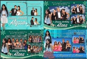 Example photo layout Example photo layout